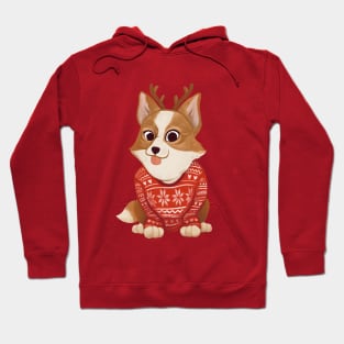 Corgi Christmas Hoodie